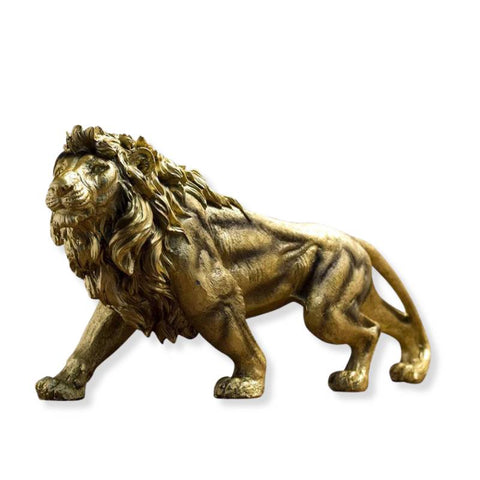 statue lion decoration d'interieur