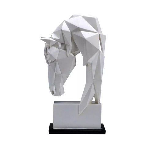 Pferdekopfstatue<br> Origami