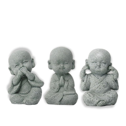 3 bouddha de la sagesse