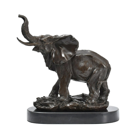 Bronzeelefant 29 cm