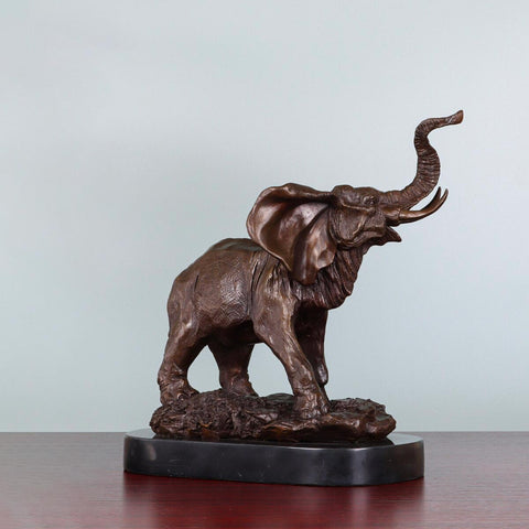 Bronzeelefant 29 cm