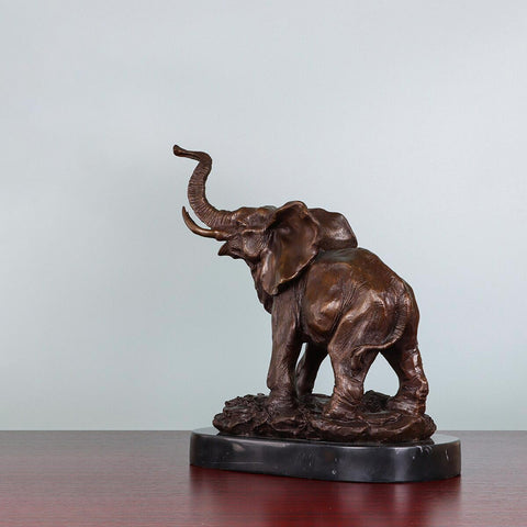 Bronzeelefant 29 cm