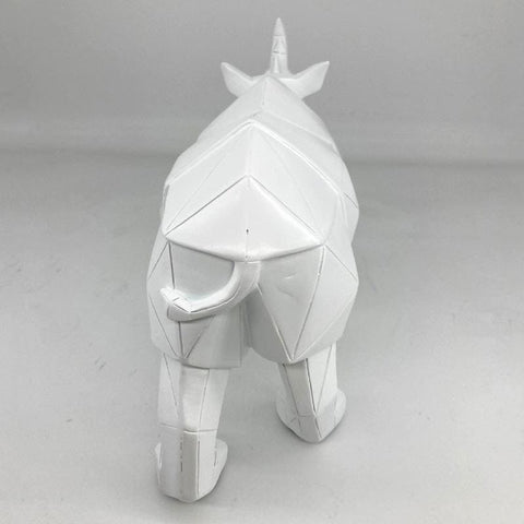 Nashorn-Statue<br> Origami