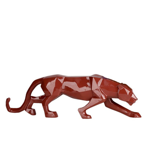 Pantherstatue<br> Origami