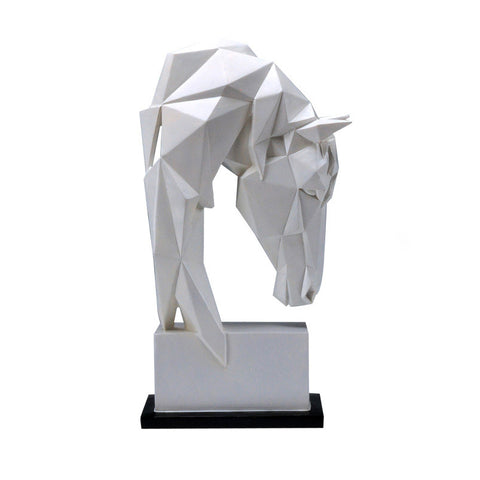 Pferdekopfstatue<br> Origami